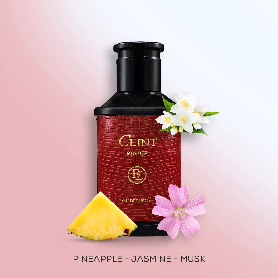 Clint Rouge For Men EDP 3.4 oz 100 ml By L'orientale Fragrances