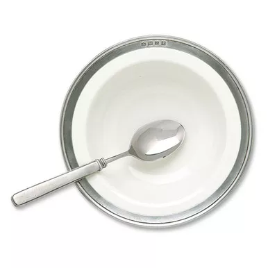 Convivio Cereal Bowl by Match Pewter