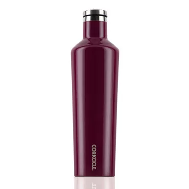 Corkcicle 25 oz. Canteen -Gloss Merlot