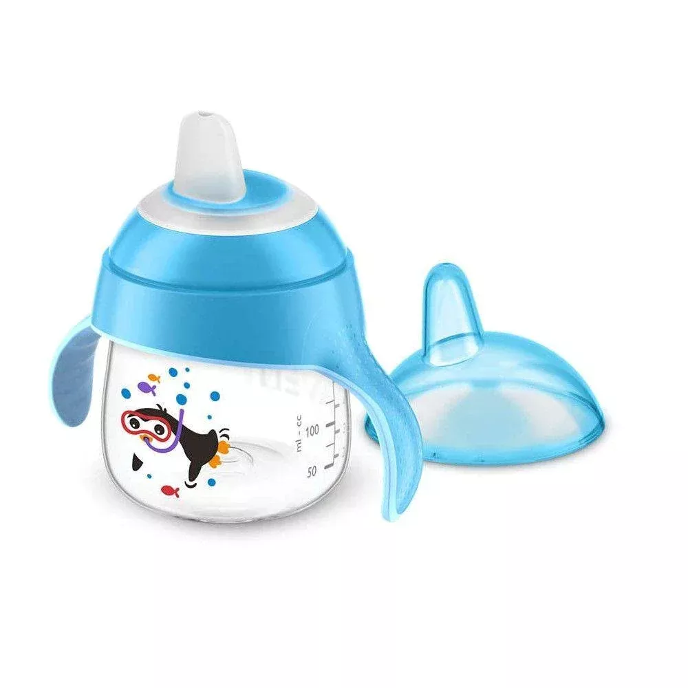 CUP BLUE S-HAND 6M+200ML