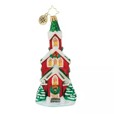 CUT FROM SITE - Christmas Cathedral Ornament by Christopher Radko
