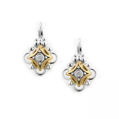 CZ French Wire Earrings - John Medeiros