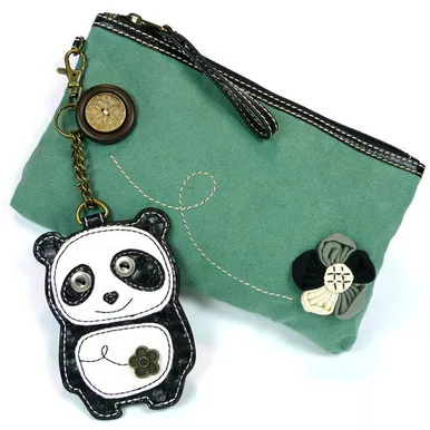 Dada Panda Clutch - Teal