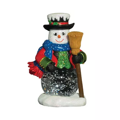 Dickensian Snowman Snowglobe by Christopher Radko