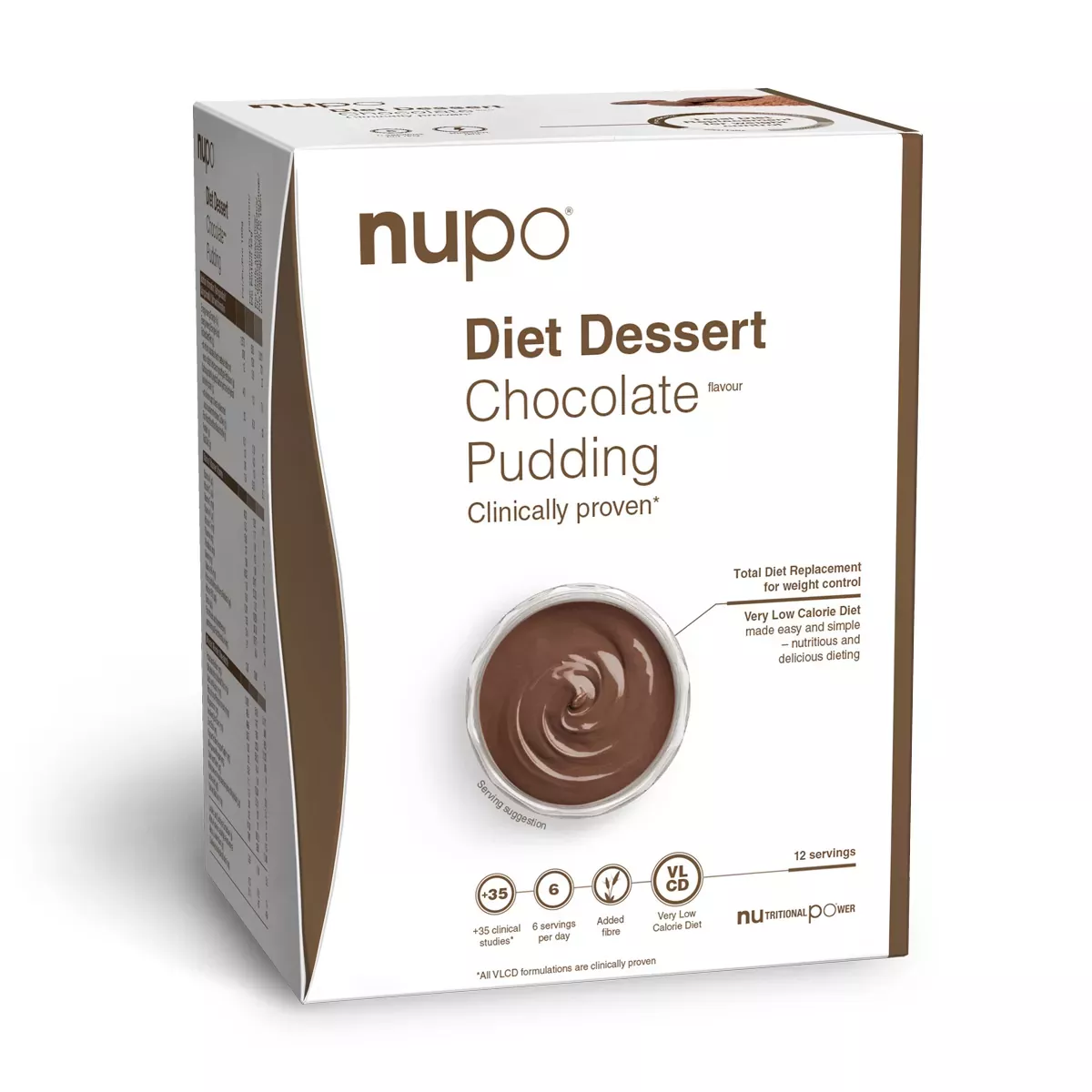 Diet Dessert Chocolate Pudding