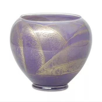 _DISCONTINUED_6" Lavender Esque Polished Vase Candle