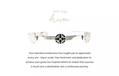 Driven Silver Skinny Stacker by Pieces of Me