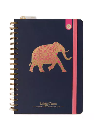 Elephant 2016-2017 Weekly Planner - Oh So Witty Spartina 449