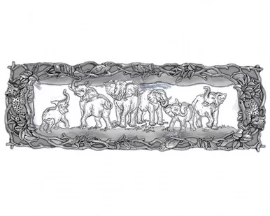 Elephant Oblong Tray by Arthur Court