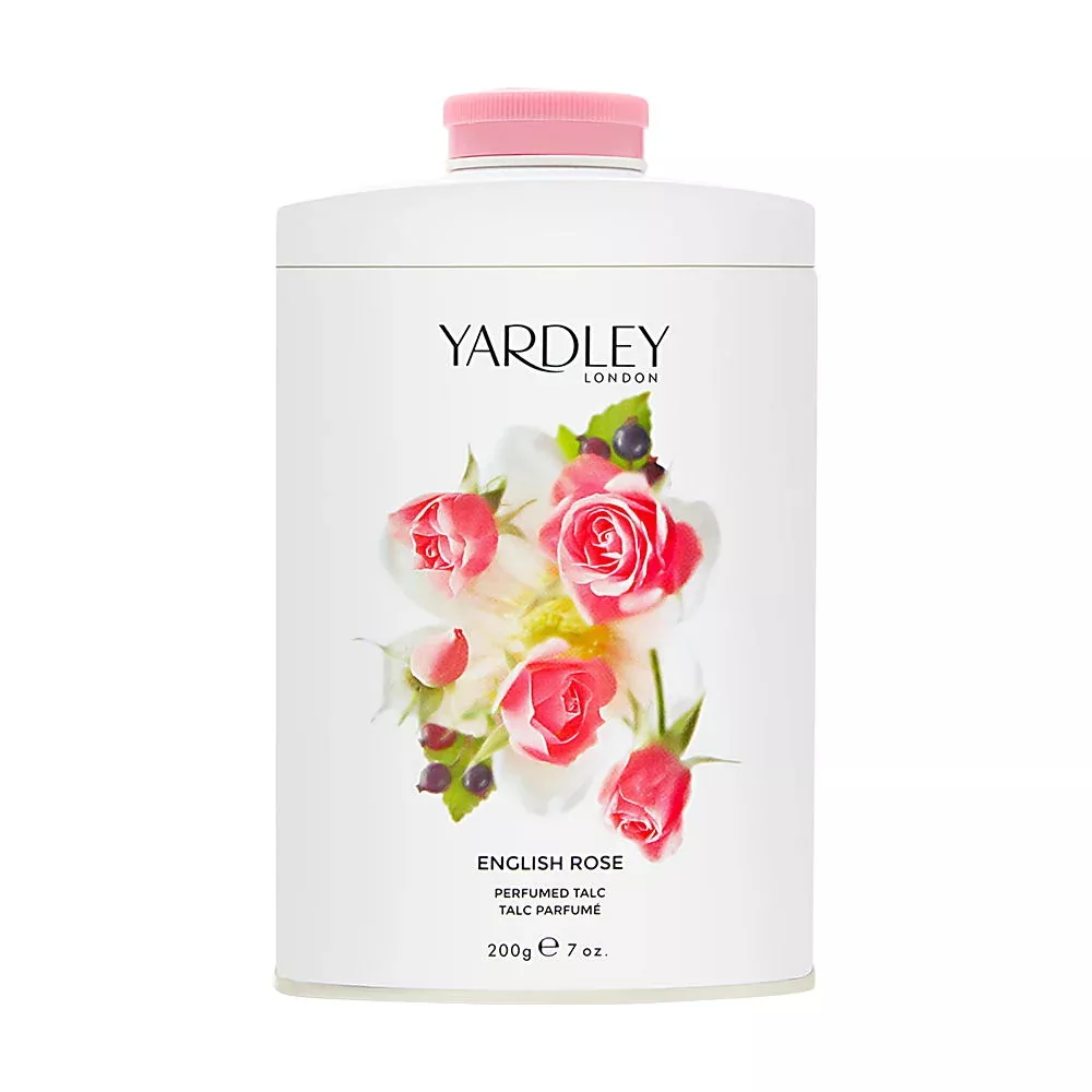 English Rose Perfumed Talc