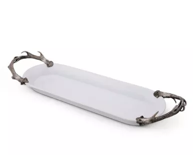 Fallen Antler Long Stoneware Tray by Vagabond House
