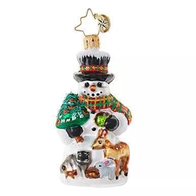 Feast For Friends Little Gem Ornament by Christopher Radko