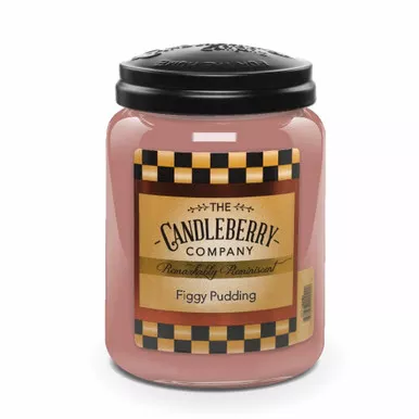 Figgy Pudding26 oz. Large Jar by Candleberry Candle