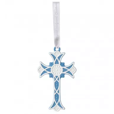 Figural Cross Ornament by Wedgwood