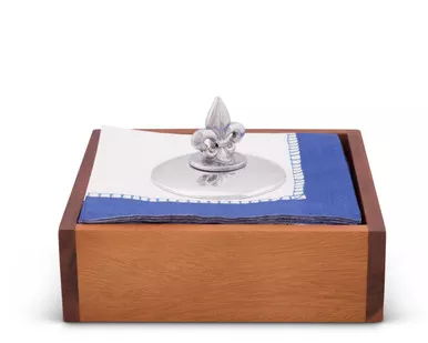 Fleur De Lis Napkin Weight by Arthur Court