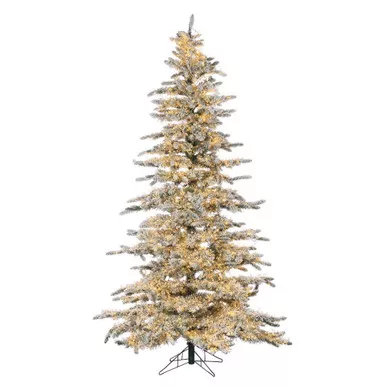 Flocked 7.5 ft. Wyoming Snow Pine by Sterling Tree