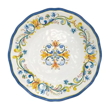 Floral Harvest Dinner Plate by Le Cadeaux