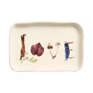 Forest Walk 7.5" Gift Tray Love by Juliska