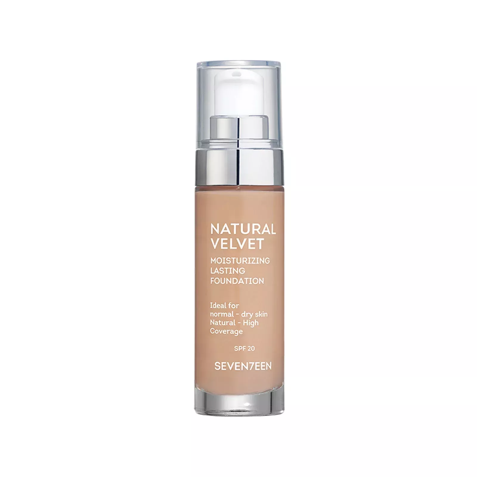 foundation natural velvet lasting No. 80 (30ml)