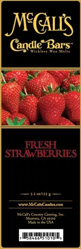 Fresh Strawberries McCall's Candle Bar