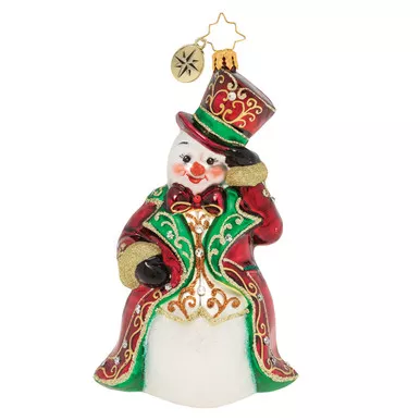 Frosty Tidings Ornament by Christopher Radko