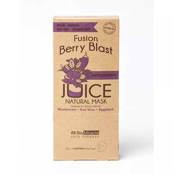 Fusion Berry Blast Juice Natural Mask