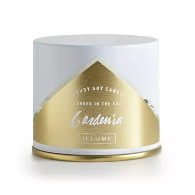 Gardenia Vanity Tin Illume Candle