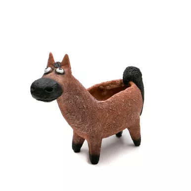 Georgetown Big Red, The Bay Horse Planter