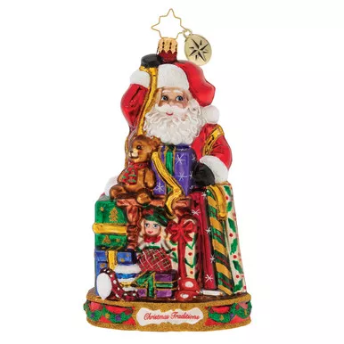 Gift Wrapping Extraordinaire! Ornament by Christopher Radko