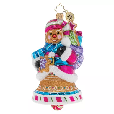 Ginger Sweet Bells Ornament by Christopher Radko