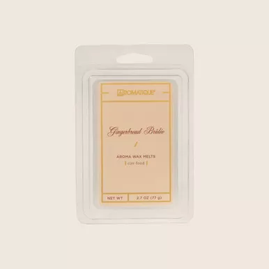 Gingerbread Brulee 2.7 oz. Aroma Wax Melts by Aromatique