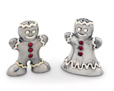 Gingerbread Salt & Pepper Set by Vagabond House