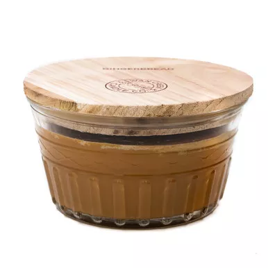 Gingerbread Timeless Bowl With Lid Swan Creek Candle