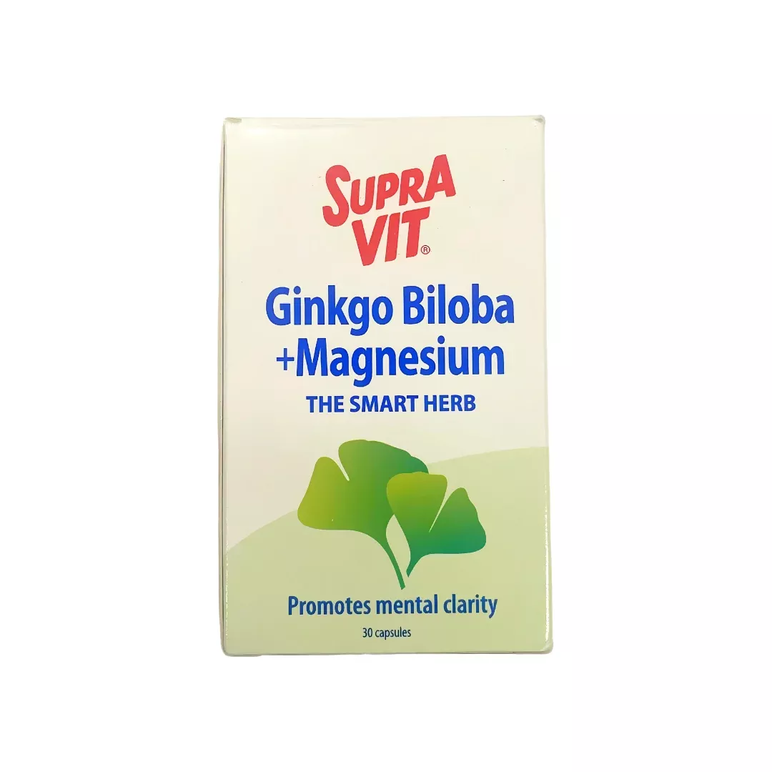 Ginkgo + Magnesium x30 capsules