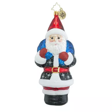 Glasgow Santa Classic Ornament by Christopher Radko