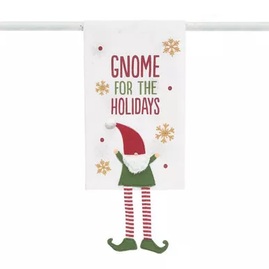 Gnome for the Holiday 14" Tea Towel