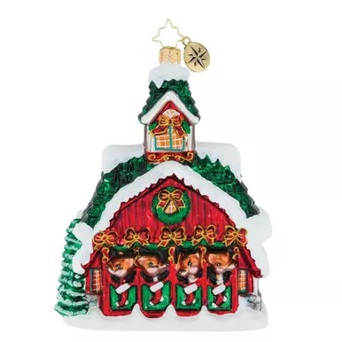 Goodnight Donner, Goodnight Blitzen! Ornament by Christopher Radko