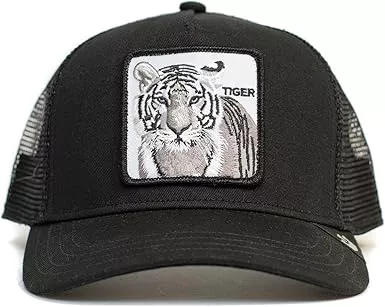 Goorin Bros Trucker Hat Men Mesh Baseball SnapBack Cap Tiger