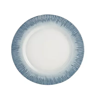 Graffiata Grey Charger - Arte Italica
