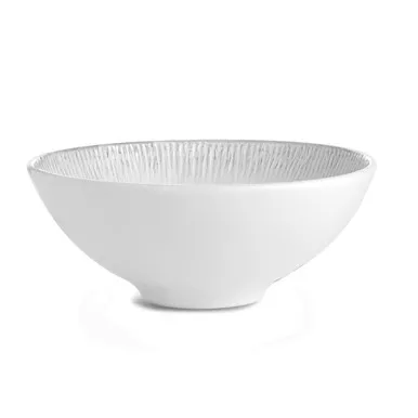 Graffiata White Salad Bowl - Arte Italica