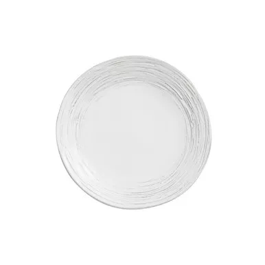 Graffiata White Salad Plate - Arte Italica