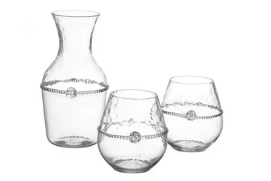 Graham Carafe & 2 Stemless Red Wine Gift Set by Juliska
