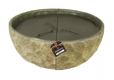 *Greenhouse RibbonWick Green Round Courtyard Candle