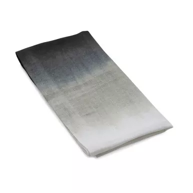 Grey Dip Dye Dinner Napkin by Michael Aram