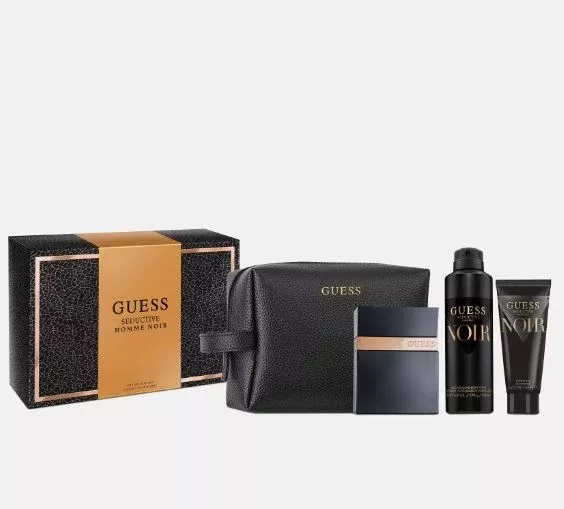 Guess Seductive Noir for Men 4pcs Gift Set
