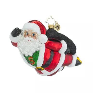 A Hero For Christmas Ornament by Christopher Radko