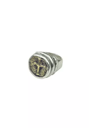 Hero's Cross Ring (Size 9) by Waxing Poetic
