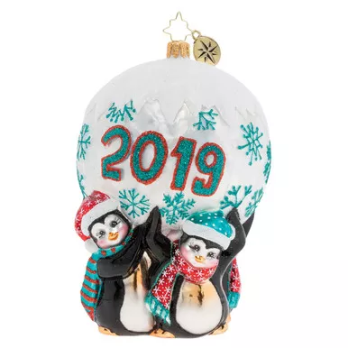 Holding Up 2019 Ornament by Christopher Radko