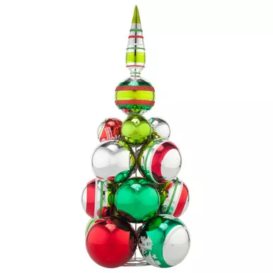 Holiday Splendor 17" Cluster Tree by Christopher Radko