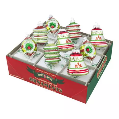 Holiday Splendor 2.5" Mixed Shapes (Set of 9)